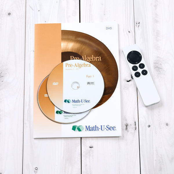 Pre-Algebra DVDs - Demme Learning Store