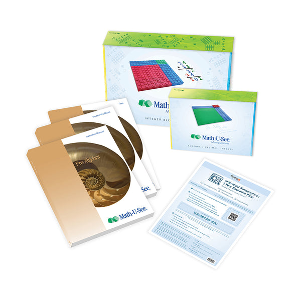 Pre-Algebra Set - Demme Learning Store