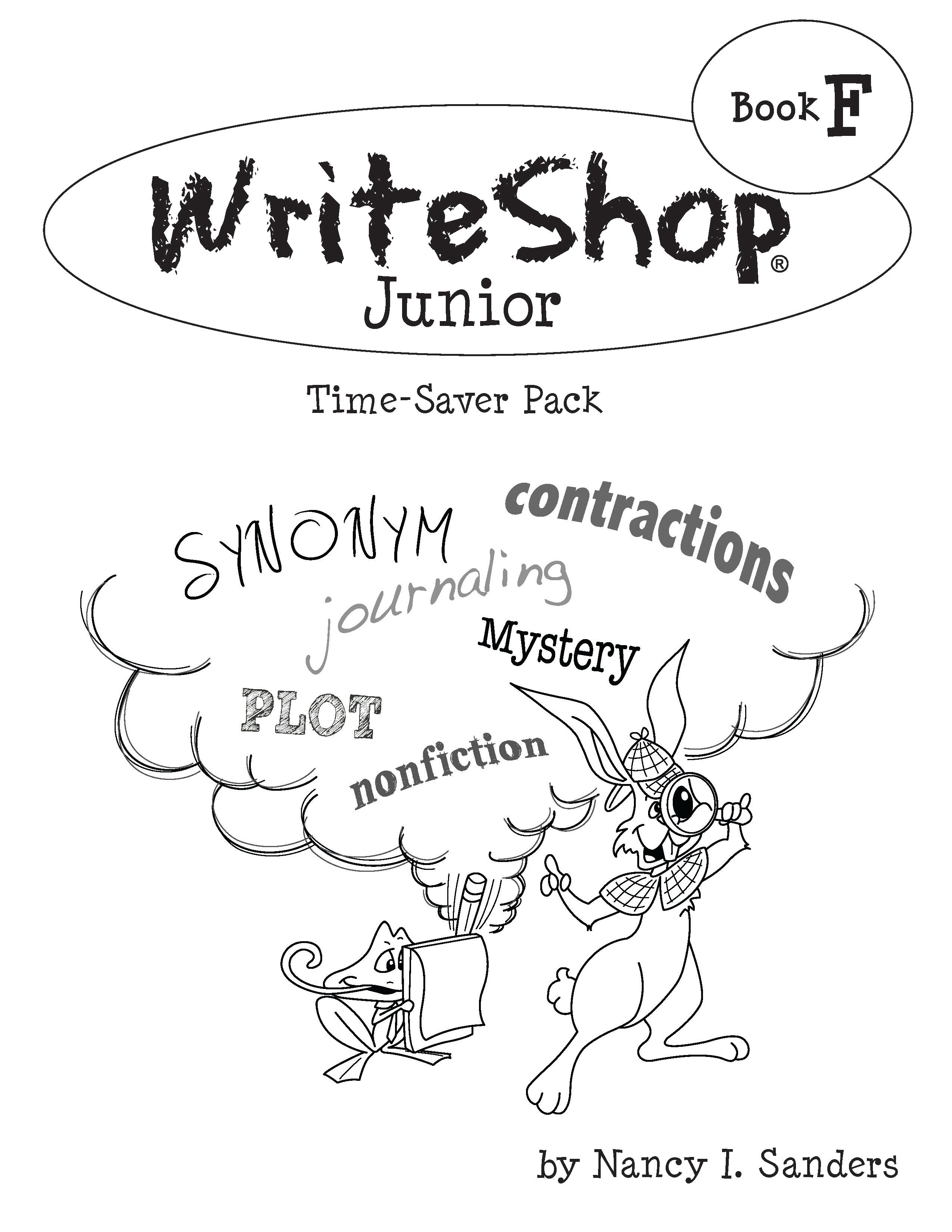 WriteShop Junior Book F Set - Demme Learning Store