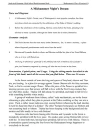 High School Reinforcement: Shakespeare's Plays