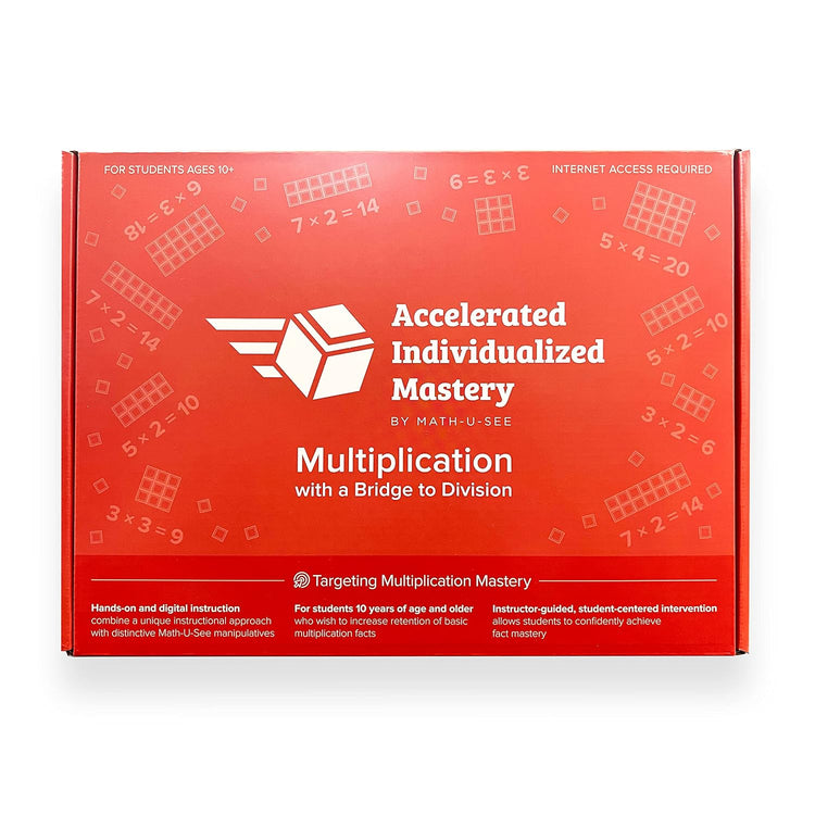 Accelerated Individualized Mastery (AIM) for Multiplication with a Bridge for Division—Complete Set