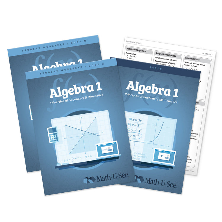 Algebra 1: Principles of Secondary Mathematics Student Worktexts and Tests
