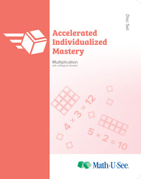 Accelerated Individualized Mastery (AIM) for Multiplication with a Bridge for Division Disc Set