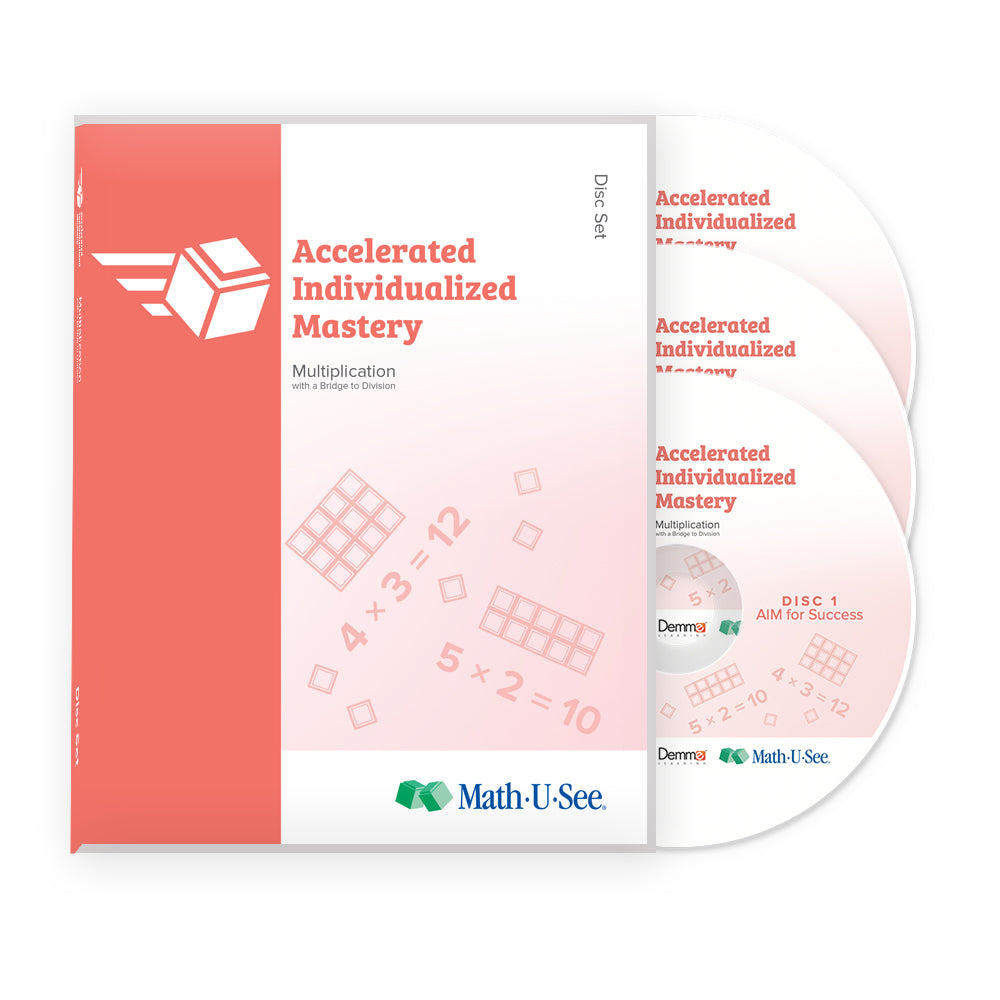 Accelerated Individualized Mastery (AIM) for Multiplication with a Bridge for Division Disc Set