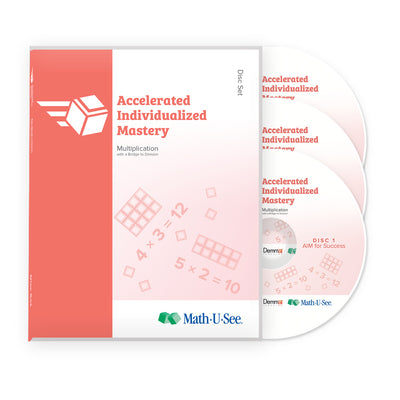 Accelerated Individualized Mastery (AIM) for Multiplication with a Bridge for Division Disc Set