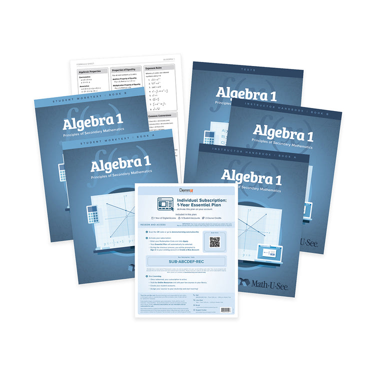Algebra 1: Principles of Secondary Mathematics Set