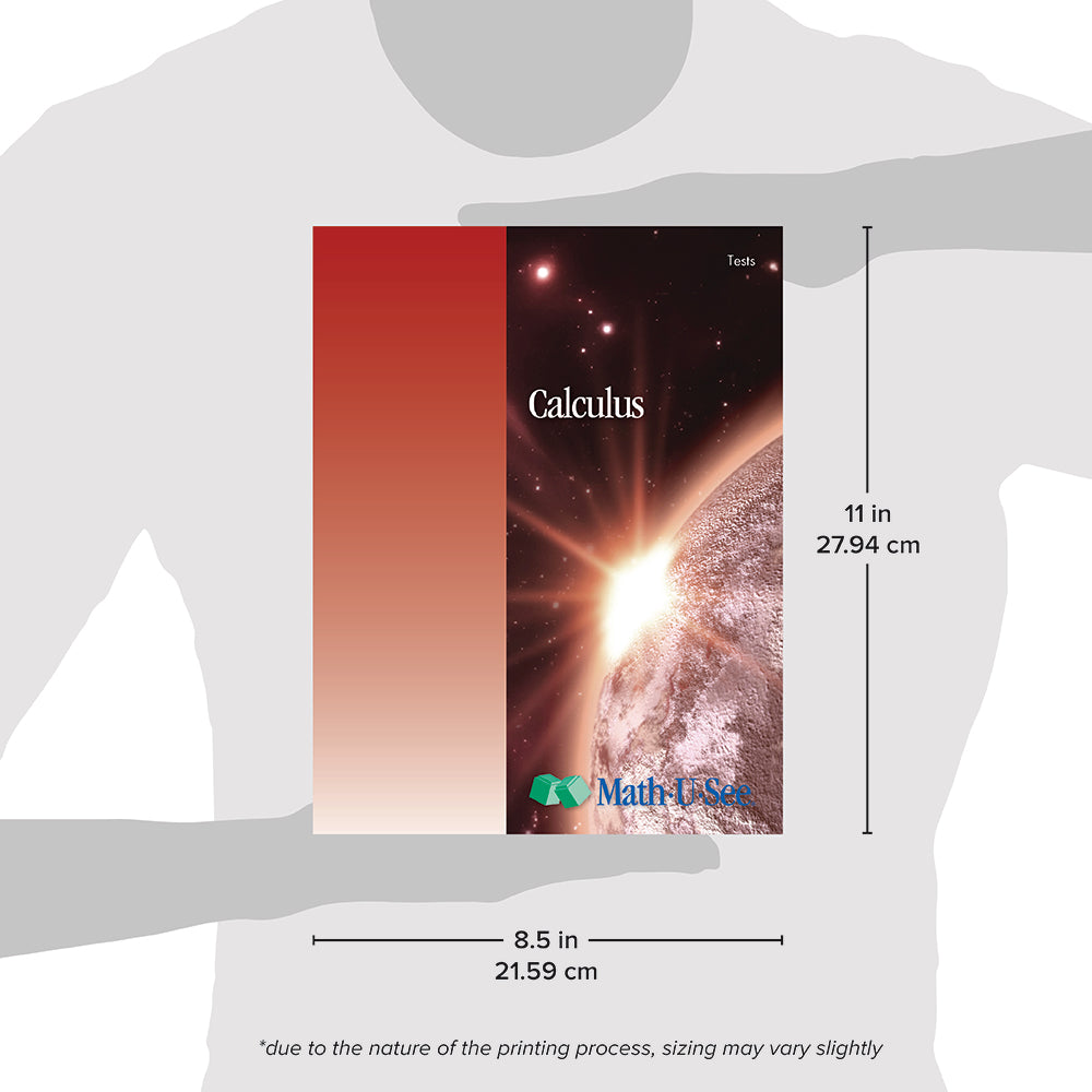 Calculus Student Workbook and Tests - Demme Learning Store