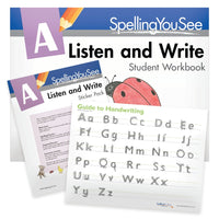 A-Listen and Write Student Workbook