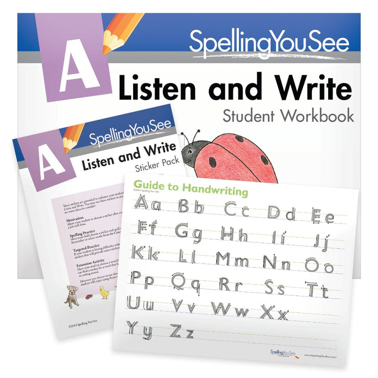 A-Listen and Write Student Workbook