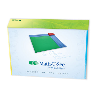 Algebra/Decimal Insert Kit