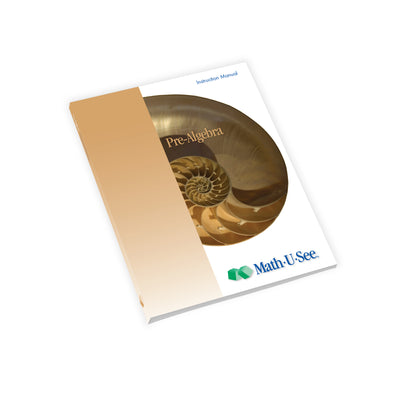 Pre-Algebra Instruction Manual