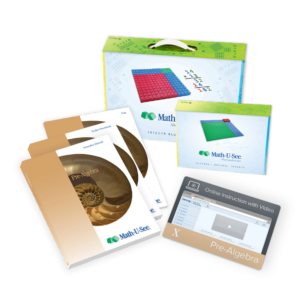 Pre-Algebra Set - Demme Learning Store