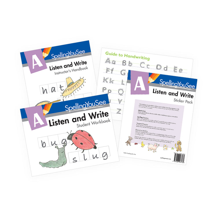 Listen and Write - Demme Learning Store