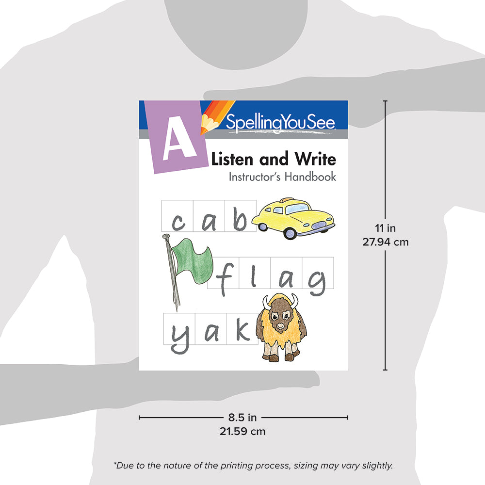 A-Listen and Write Instructor's Handbook - Demme Learning Store