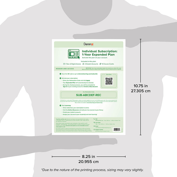 Individual - Expanded Plan - Annual Access Card