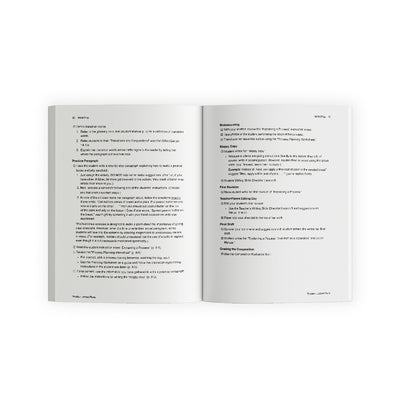 Teacher's Manual for WriteShop I and II