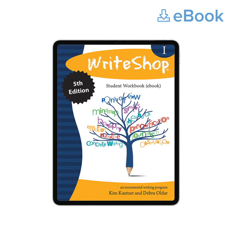 WriteShop I Student Workbook (ebook)