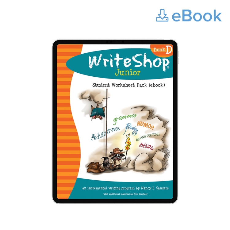 WriteShop Junior Book D Student Workbooks (ebooks)