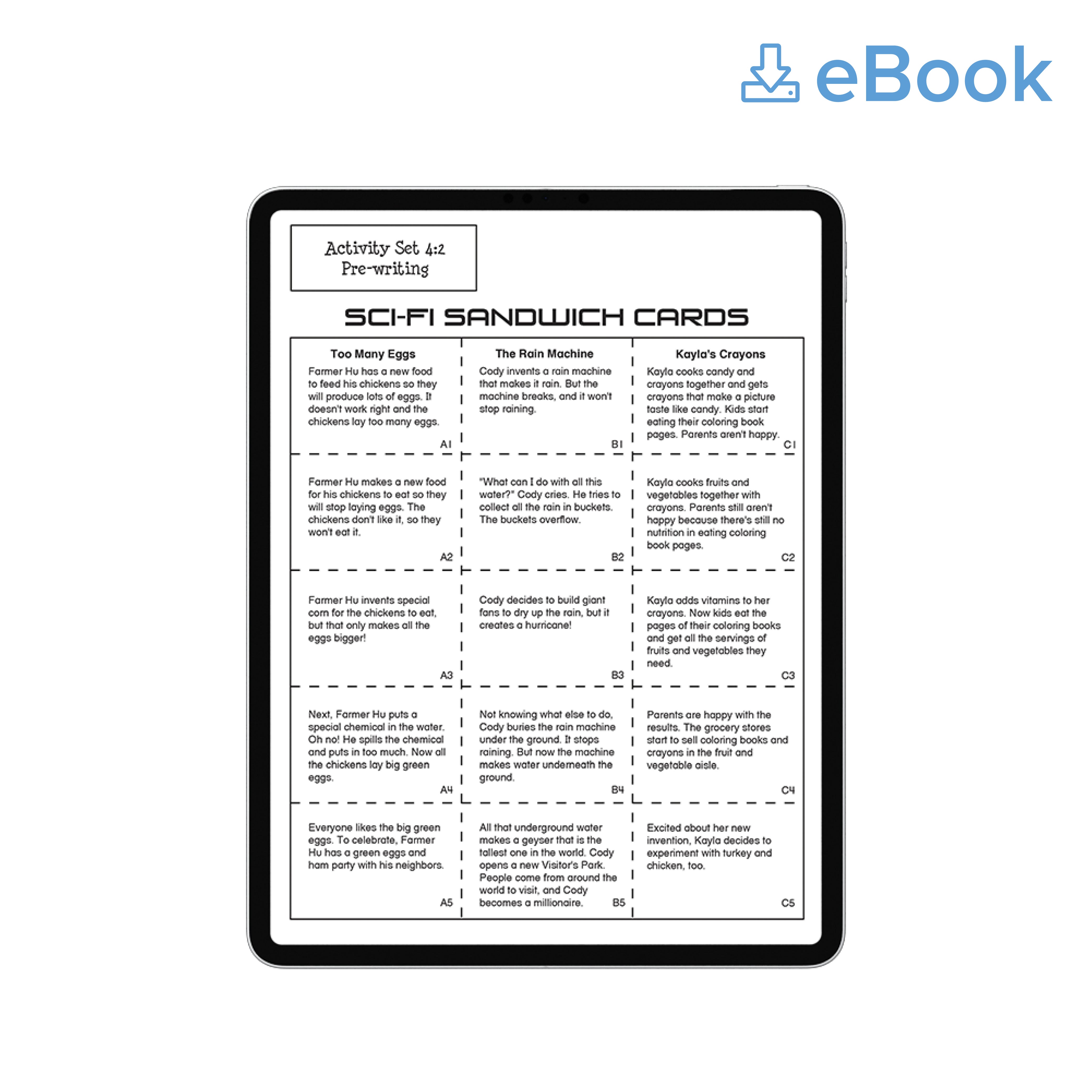 WriteShop Junior Book D Student Worksheet Pack (ebook)