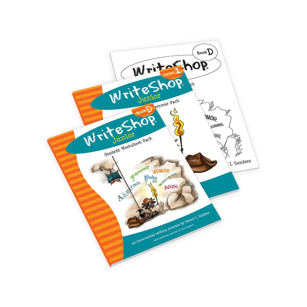 WriteShop Junior Book D Student Workbooks - Demme Learning Store