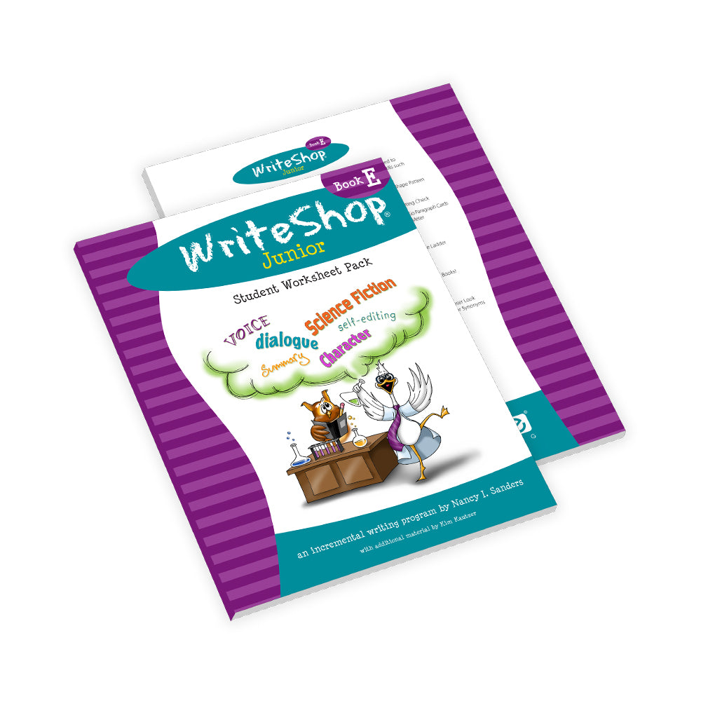 Writeshop Logo WriteShop Junior Book E Elements - Demme Learning Store