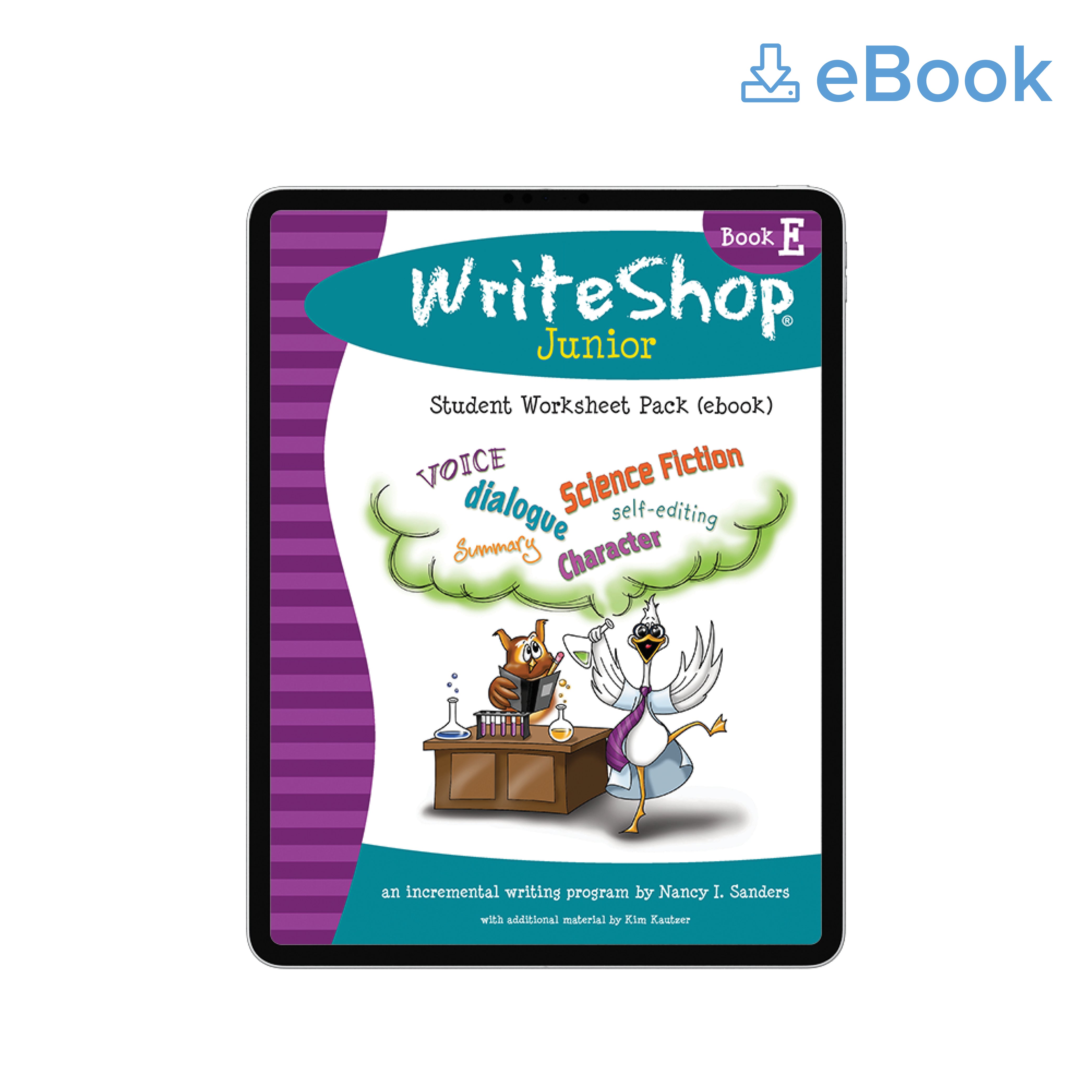 WriteShop Junior Book E Student Worksheet Pack (ebook)