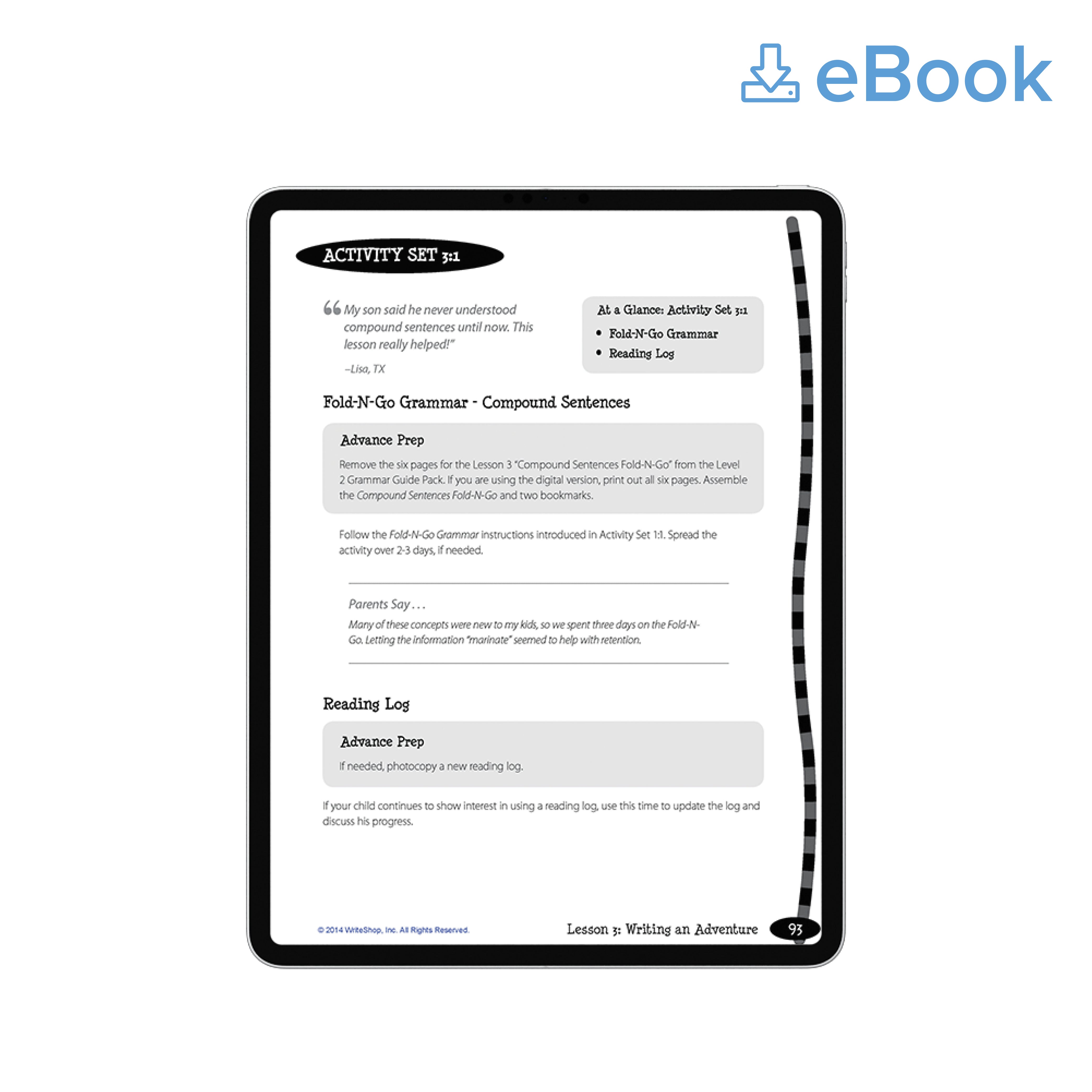 WriteShop Junior Book E Teacher's Guide (ebook)