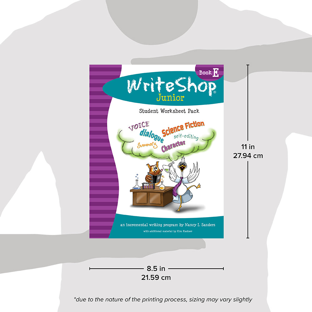 WriteShop Junior Book E Set - Demme Learning Store