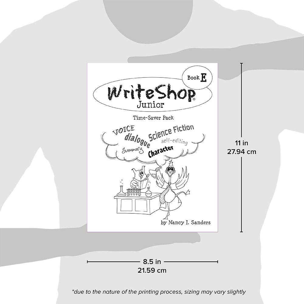 WriteShop Junior Book E Set - Demme Learning Store