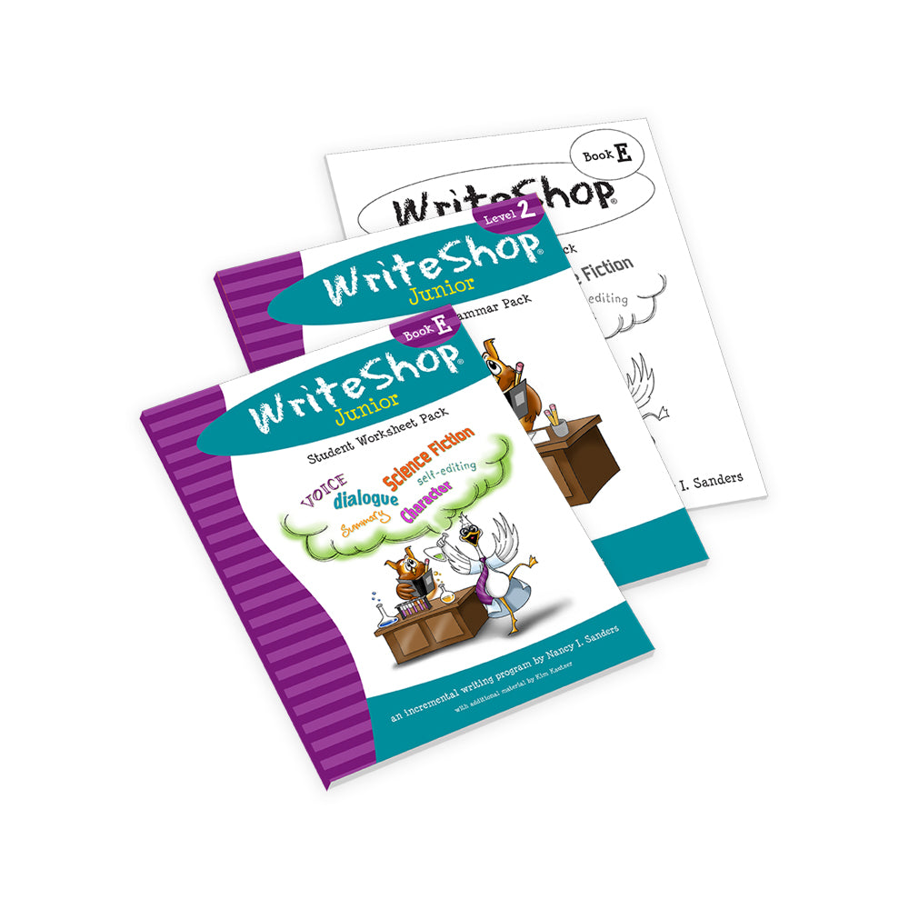 Pd Writeshop WriteShop Junior Book E Student Workbooks - Demme Learning Store