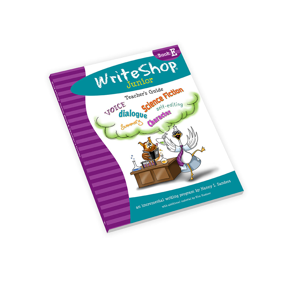 WriteShop Junior Book E Teacher's Guide - Demme Learning Store