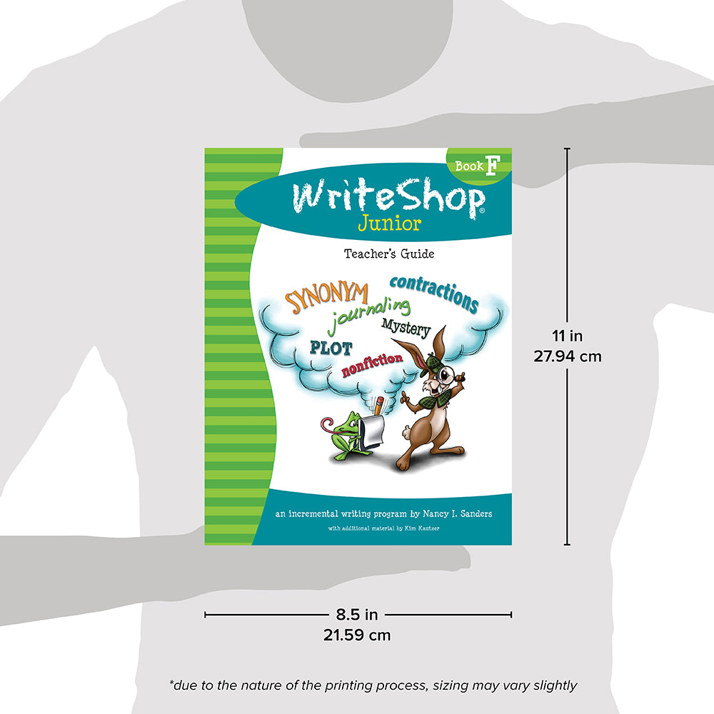 WriteShop Junior Book F Set - Demme Learning Store