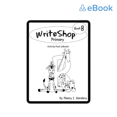 WriteShop Primary Book B Activity Pack (ebook)