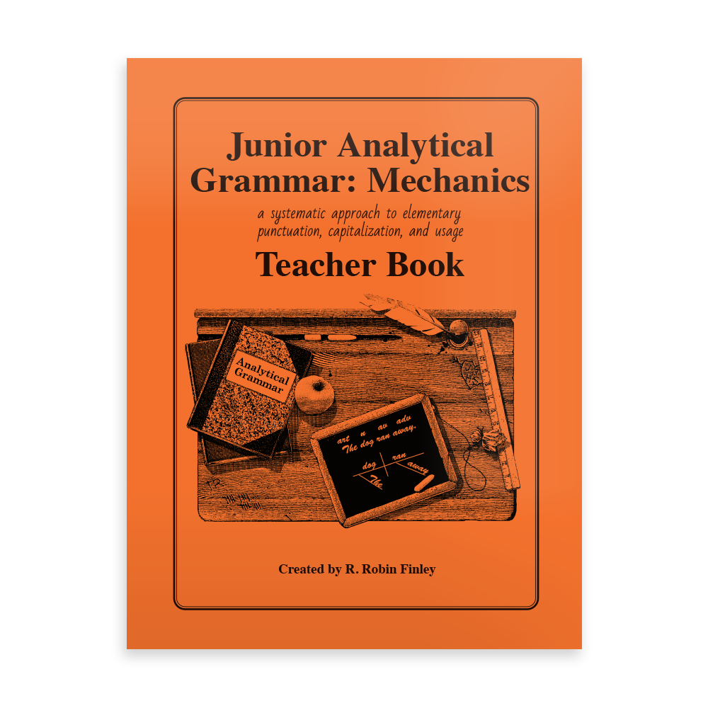 Junior Analytical Grammar Mechanics Teacher Book