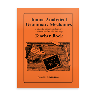 Junior Analytical Grammar Mechanics Teacher Book