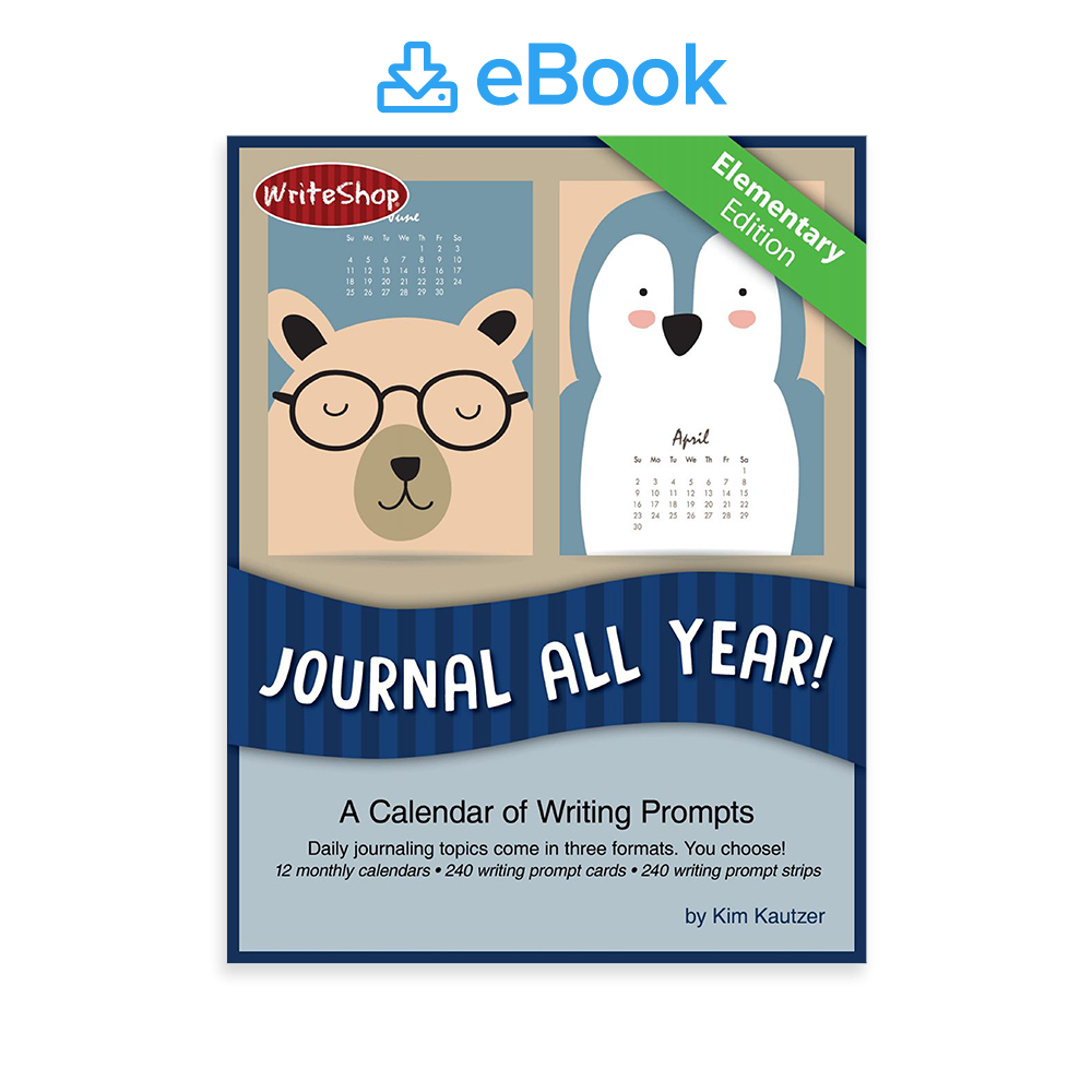 Journal All Year! Elementary Writing Prompt Calendar