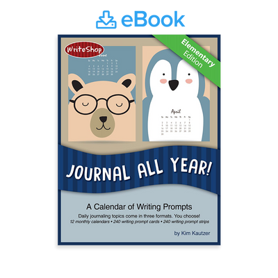 Journal All Year! Elementary Writing Prompt Calendar