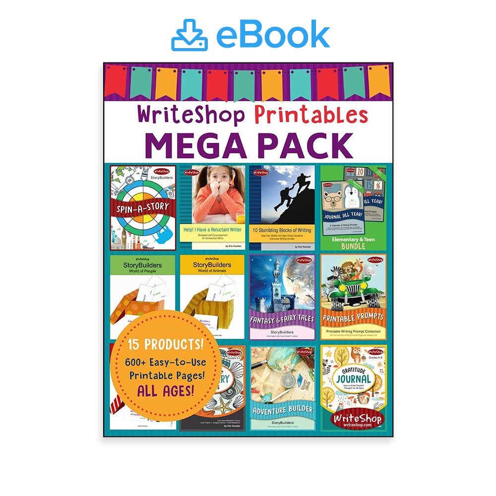 All WriteShop Writing Extras & Printables - Demme Learning Store