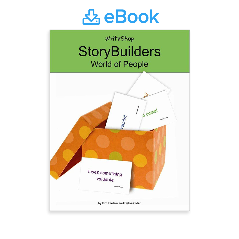 StoryBuilders World of People Writing Prompt Cards Demme Learning Store