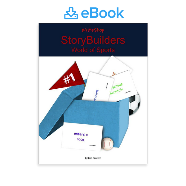 StoryBuilders World of Sports Writing Prompt Cards Demme Learning Store